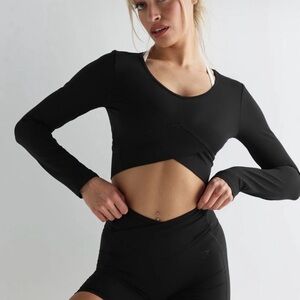 Gymshark Crossover Long Sleeve Top